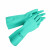 安思尔（Ansell）37-176耐酸碱溶剂工业手套防化耐油污劳保丁腈橡胶防护手套 37-176防化手套(1包/12双) L