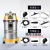 乐贝静 BF501大功率吸尘器大吸力洗车用强力商用吸水机工业用30L 地毯标配版(2.5米粗软管) 【地毯专用】