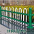 丹斯提尼PVC塑钢草坪护栏庭院花园公园绿化围栏花坛池菜园变压器锌钢栅栏 pvc塑钢仿木纹色40公分高1米长加厚款