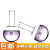 长颈圆底烧瓶平底烧瓶教学实验仪器50/100/250/500/1000/2000ml 250ml(圆底烧瓶)