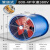 荣予（【管道式】800-4P中速/380V）SF轴流风机大功率换气扇强力管道式排气扇厨房工业通风机剪板H34