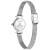 西铁城（CITIZEN）手表 不锈钢金属编织带光动能优雅时尚闪耀女士腕表 银色调EG7080-53A