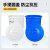 京胜丰博 加厚大号塑料圆形水桶蓝色无盖560*440*700mm工业桶储水桶收纳桶厨房垃圾桶大容量多用桶160升