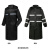捷诺立（JNL）雨衣连体男士反光雨衣双层牛津布黑色XXXL码N32008