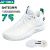 YONEX/尤尼克斯羽毛球鞋75周年网球鞋yy男女超轻小白鞋白色运动鞋 SHTF4MACEX 白品蓝 新色 35/220mm