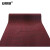 安赛瑞 地垫 七条纹PVC复合地毯走道垫 写字楼大堂通道地毯 1.8×15m 暗红色 711780
