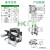XYR三轴位移平台精密微调光学移动对位滑台手动工作台LS60/90/125 LSP90-LM(高精度)