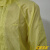 CESK夏季款短袖上衣立领拉链短款短袖夹克洁净无尘服防尘静电衣厂服 黄色 XXL