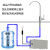 惠利得厨下桶装水抽水器厨房龙头上水加水机房车自动吸水电动抽水泵 小功率+龙头整套1.5升