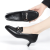 皮尔世绅（PIERCE GENTRY）皮尔世绅新款单鞋网子鞋舒适通勤百搭工作鞋防滑 黑色 36