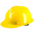 THOVER定制国型标玻璃钢工地帽透气加厚工程施工夏季头盔男定制印刷 工地常用款橙色