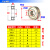 定制微型小轴承MR63 MR83 MR93 683 693 603 623 ZZ内径3mm深沟球 693ZZ     3*8*4mm 低速