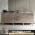迪拜尔 厨房橱柜灶台组合不锈钢厨柜 2米三抽左灶孔右双盆【可选左右】