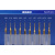 3.175钨钢螺纹涂层PCB铣刀锣刀电路板粗皮玉米铣刀立铣刀 1.8MM10支装