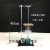 观察水的沸腾实验全套器材铁架台烧杯酒精灯温度计初二物理演示定制