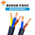 金环宇 国标无氧铜芯软电线电缆RVV 2芯1.5平方设备护套电源信号线 100米
