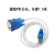 韵乐X3 X5前级效果器调音数据线USB连接调试Rs232串口线 蓝线9针公头1.5米 其他