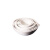 垒固    瓷蒸发皿圆底半球式器皿耐高温化学陶瓷元皿 75ml