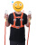 吉斯迈瑞 安全带 安全绳高空作业绳 高空作业安全带 电工保险带 2米半身双小钩
