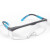 霍尼韦尔 护目镜120300 S200G静谧蓝 透明镜片防风防沙防尘防雾骑行眼镜