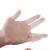 海斯迪克 加厚防滑护指 耐磨乳胶清洁手指套 米白色 2.9cm/L码(100只) HKT-290