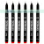 日本SNOWMAN雪人油性针管笔晶圆勾线笔OPS记号笔OPF防水速干画线笔OPM工业电子半导体 OPS黑色 1支