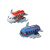 语森忆儿童合金回力客机迷你小飞机汽车玩具男孩飞机模型小车玩具车套装 6.8cm合金回力鬼火车系列（6只装