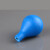 刻度移液管球蓝色水球刻度管球 橡胶球