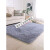 沙发前的地垫 北欧地毯卧室客厅满铺可爱房间床边毯茶几沙发榻榻 扎染灰色 0.5*1.6米