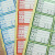 实验室药剂标签贴纸  13250 蓝色1件500贴 化学试剂标签纸