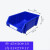 加厚组合式螺丝零件盒物料分类盒元件收纳盒斜口式塑料盒五金盒子 4号黄盒31*19*13