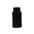 实购易 HDPE加厚塑料样品圆瓶大口瓶化工瓶试剂瓶 铝箔垫片 250ml黑色 无规格