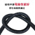 鸣固 包塑金属软管 穿线管波纹管电线套管信号屏蔽管电缆保护管 黑色Ф25mm/50米