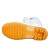 朗莱斯特高筒雨鞋LL-1-05劳保PVC耐酸碱防护靴温氏养殖场防滑水鞋 白色 45 