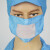 京斯坦 绷带口罩单双层无尘车间专用透气绑带式可水洗面罩  白色20cm*11cm（100个） 