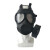 ABDTFNJ09A防毒面具五件套自吸式过滤M21型防毒面罩防核污染生化面罩 黑色09A防毒面具君品罐