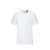 夏季圆领工作服 t恤定制印logo 速干工衣 餐饮运动短袖文化衫 白色-精梳棉 S 短袖