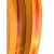 黄色帆布平胶带橡胶提升带工业传送带耐磨输送带机器传动带平皮带 15cm宽(每米)