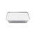 筑采（ZHUCAI）一次性铝箔餐盒 方形外卖打包盒 163x133x49mm 100个1包（600ml）1包价