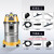 BF501大功率吸尘器大吸力洗车用强力商用吸水机工业用30L 泰禧阁 黄色汽保版(2.5米粗软管) 【洗车】