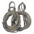 Soumiety14/16/18/24/26/28/30mm插编钢丝绳吊起重编织吊装油丝绳吊具索具 10MM 1m