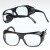 电焊眼镜护目镜玻璃平光透明黑绿灰色焊工焊接防护防强光用 2010透明