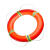 救生圈船用实心泡沫反光塑料成人大人PVC紧急应急防汛救生圈 PVC泡沫救生圈＋绳包(8MM31米反光绳)
