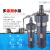 动真格（DongZhenGe）水高扬程抽水泵农用2寸三叶轮1.5KWAA 1.1kw1寸35米扬程2叶轮220V Q(D)3