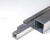 奈鑫 304不锈钢方管 拉丝表面不锈钢矩形管6米/根 80*40*3mm 