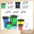 Ubag优袋 黑色一次性物业保洁塑料平口加厚款大号垃圾袋 宽120*高140厘米 适合240L垃圾桶 3丝