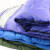 立采 多功能保暖装备加厚成人可伸手应急睡袋 紫色0.7kg 1个价