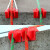 高空作业安全绳外墙吊绳防磨损收绳器蜘蛛人专用护绳器墙角保护器 90%选择红色(10个装