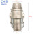 304不锈钢快速接头C型扳把式套装 C+EC+F 皮管软管插管水管接头 DN50CE一套304