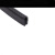 恒盾达 U型密封条橡胶包边条橡胶防撞条卡槽骨架u型条锋利钣金边缘保护条备件 黑色UG-01/20米 